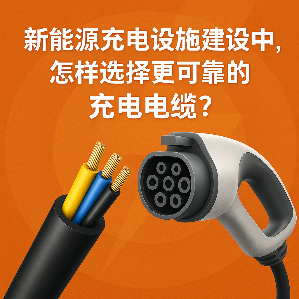 新能源充电设施建设中，怎样选择更可靠的充电电缆？