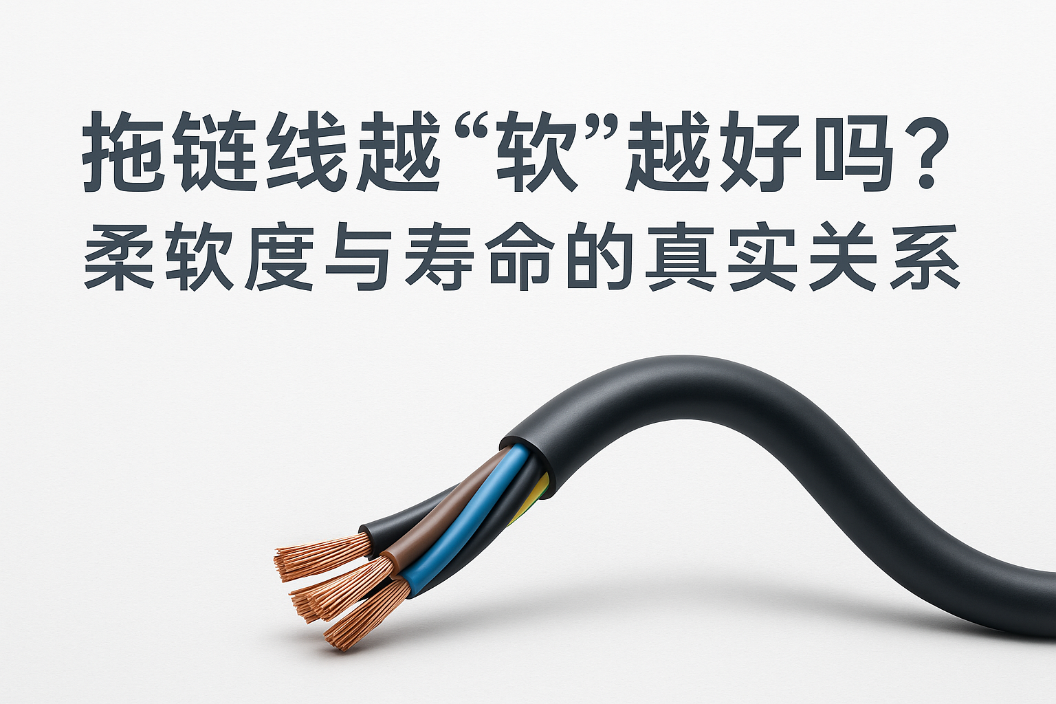 拖链线越“软”越好吗？柔软度与寿命的真实关系